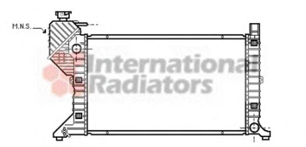 Радиатор охлаждения MERCEDES SPRINTER W 901-905 (95-) (Van Wezel) VAN WEZEL 30002183 - фото 