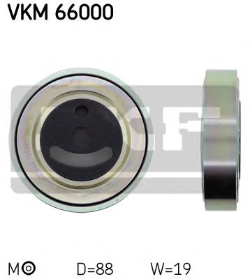 Натяжной ролик, поликлиновой  ремень  (SKF) VKM 66000 - фото 