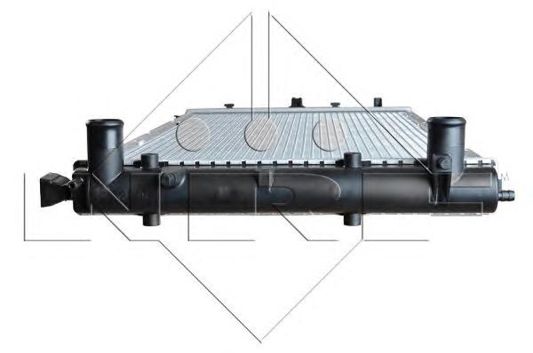 Радиатор охлаждения двигателя VW Transporter 90- (NRF) 509514 - фото 3
