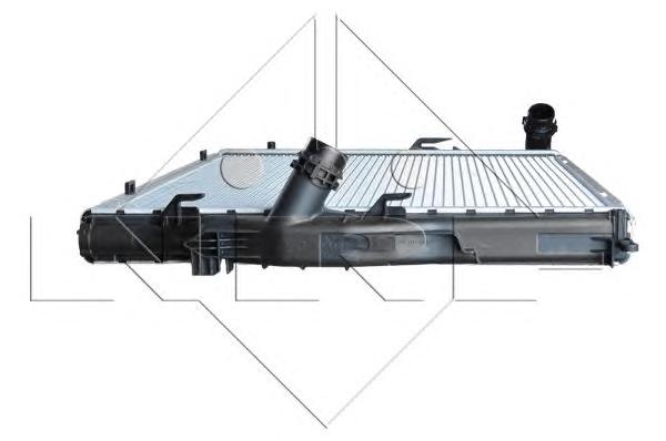 Радиатор охлаждения BMW (NRF) - фото 