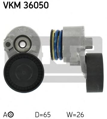 Натяжна ролик, поліклиновий ремінь (ви-во SKF) VKM 36050 - фото 