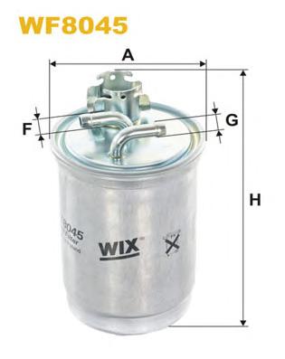 Фільтр палива (WIX FILTERS) WF8045 - фото 