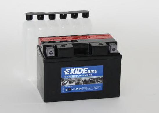 Аккумулятор    9,5Ah-12v Exide AGM (ET12A-BS) (150х87х105) L, EN130 !КАТ. -15% EXIDE ET12A-BS - фото 