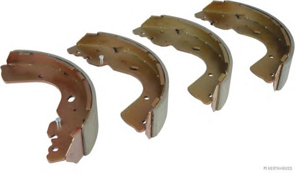 Колодки гальмівні барабанні задні NISSAN NAVARA (ви-во Jakoparts) (вир-во HERTH+BUSS JAKOPARTS) - фото 