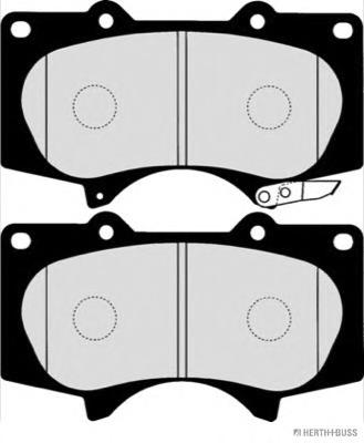 Колодки гальмівні дискові передні TOYOTA (вир-во Jakoparts) - фото 