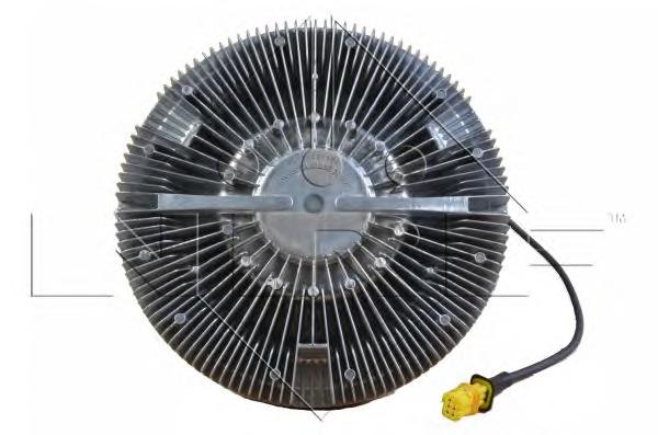 Вискомуфта вентилятора радиатора (в-во NRF) 49131 - фото 2