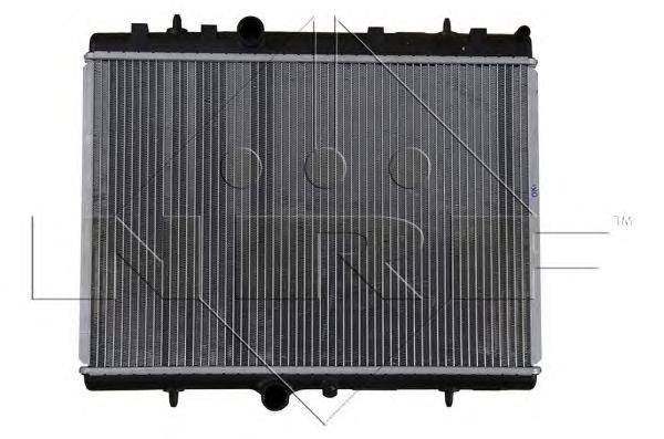 Радіатор охолодження двигуна (вир-во Nissens) NRF 50437 - фото 1
