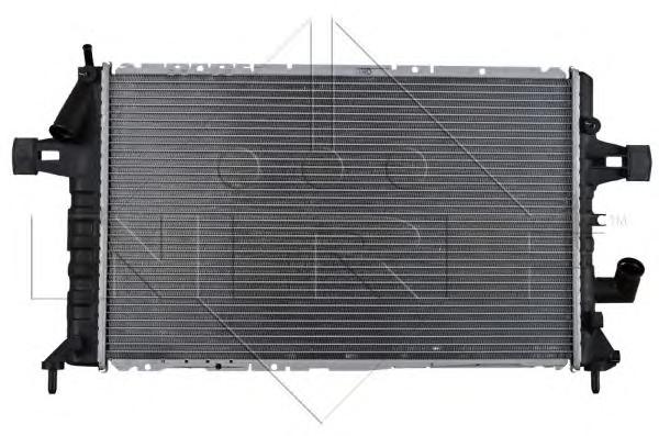 Радиатор охлаждения OPEL ASTRA G (98-) 1.7 TD (NRF) 506616 - фото 1