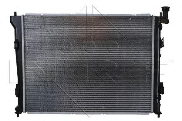 Радиатор охлаждения двигателя HYUNDAI i30 07- (NRF) 53821 - фото 2