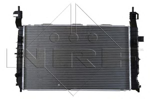 Радіатор охолодження двигуна (вир-во Nissens) NRF 55317 - фото 2