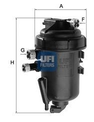 Топливный фильтр UFI Filters 55.116.00 - фото 