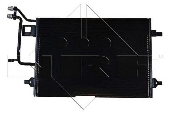 Конденсатор кондиционера AUDI A4 94- (NRF) - фото 