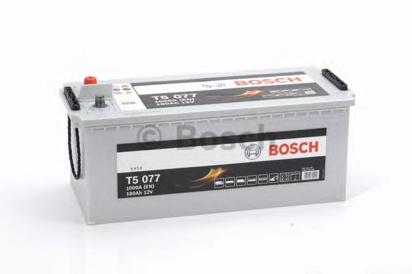 Акумулятор  180Ah-12v BOSCH (T5077) (513x223x223),L,EN1000 !КАТ. -10% - фото 2