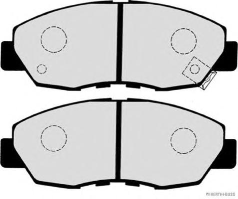 Колодки гальмівні дискові передние HONDA (вир-во Jakoparts) HERTH+BUSS JAKOPARTS J3604030 - фото 1