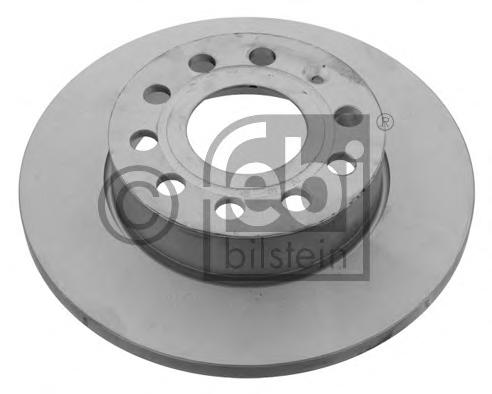 Диск тормозной задний (невентилируемый) (в упаковке два диска, цена указана за один) (FEBI BILSTEIN) - фото 