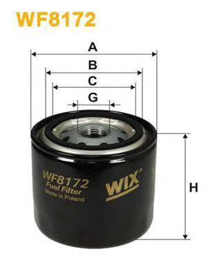Фільтр палива (WIX FILTERS) WF8172 - фото 