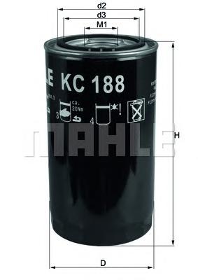 Фільтр палива (ви-во KNECHT) KC 188 - фото 