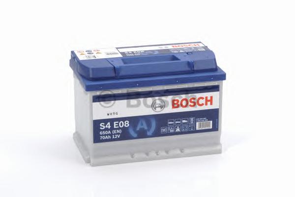 Аккумулятор Bosch S4 EFB 70 Ah, EN 650 правый 278x175x190 (ДхШхВ) с-ма START-STOP (BOSC - фото 