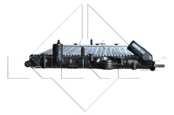 Радіатор охолодження двигуна (вир-во Nissens) - фото 0