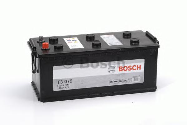Акумулятор  180Ah-12v BOSCH (T3079) (513x223x223),R,EN1100 РОЗПРОДАЖ - фото 2