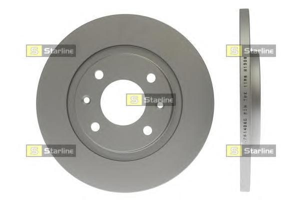 Гальмiвний диск Starline PB 1406C - фото 1