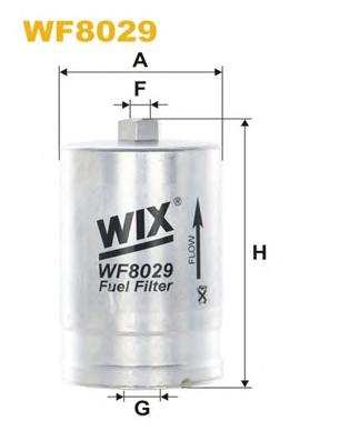 Фільтр палива (WIX FILTERS) - фото 