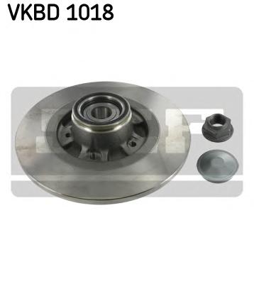 Гальмівний диск з підшипником (ви-во SKF) VKBD 1018 - фото 