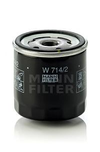 Фільтр масляний (MANN-FILTER) W 714/2 - фото 