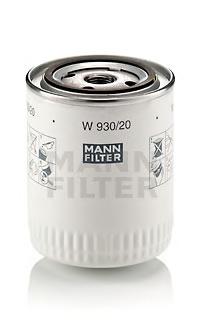 Фільтр масляний (ви-во MANN FILTER) W 930/20 - фото 