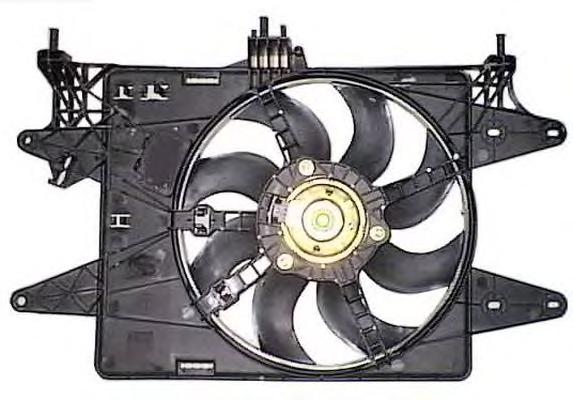 Вентилятор радиатора FIAT Doblo 05- (NRF) - фото 