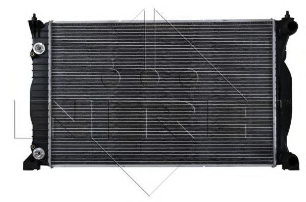 Радиатор охлаждения двигателя AUDI A4 04- (NRF) - фото 