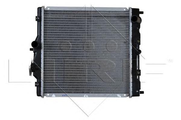 Радиатор охлождения HONDA CIVIC 4+5 MT 91-01(NRF) - фото 
