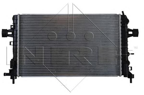 Радіатор охолодження двигуна (вир-во Nissens) NRF 53442 - фото 2