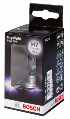 Лампа розжарювання H7 GIGALIGHT 120 (вир-во BOSCH) - фото 