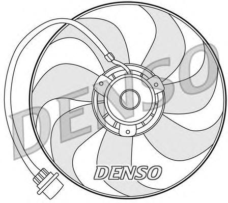 Вентилятор радіатора (DENSO) DER32001 - фото 