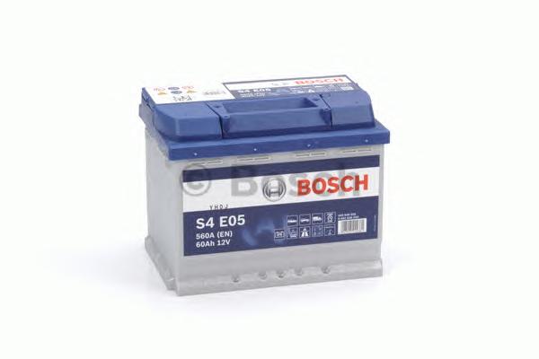 Аккумулятор Bosch S4 EFB 60 Ah, EN 560 правый "+" 242x175x190 (ДхШхВ) BOSCH 0 092 S4E 050 - фото 