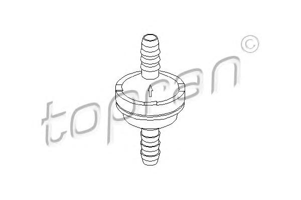 Ремкомплект підсилювача гальм (TOPRAN) - фото 