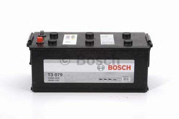 Акумулятор  180Ah-12v BOSCH (T3079) (513x223x223),R,EN1100 РОЗПРОДАЖ - фото 1