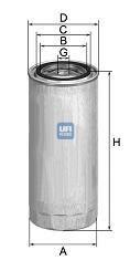 Фильтр топливный IVECO (ИВЕКО) (UFI) - фото 