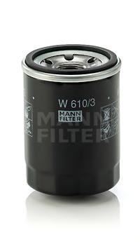 Фільтр масляний (MANN-FILTER) W 610/3 - фото 