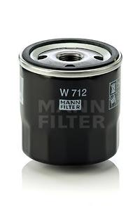 Фільтр масляний (MANN-FILTER) W 712 - фото 