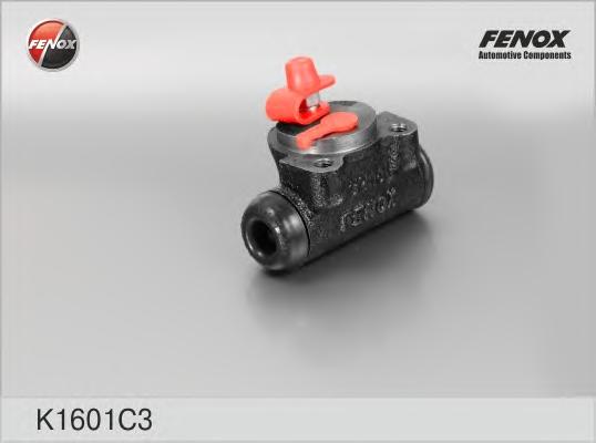 Цилиндр тормозной рабочий задний Таврия 1102 чугун K1601C3 индивидуальная упаковка(FENOX) - фото 