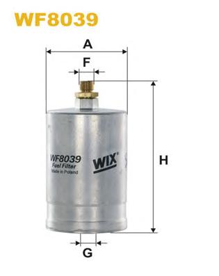 Фільтр палива (ви-во WIX FILTERS) WF8039 - фото 