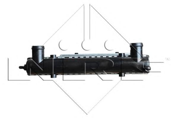 Радіатор охолодження двигуна (вир-во Nissens) NRF 509501 - фото 3