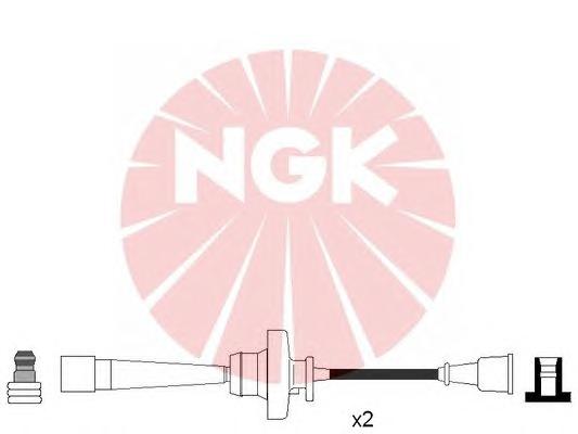 Комплект проводів запалення (NGK) 4104 - фото 1
