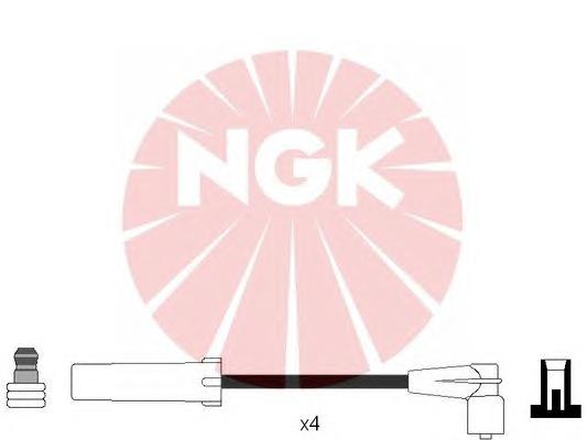 Комплект проводів запалення (ви-во NGK) - фото 