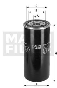 Фільтр гідравлічний (MANN) - фото 
