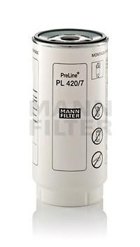Фільтр палива (вир-во MANN) PL 420/7 X - фото 
