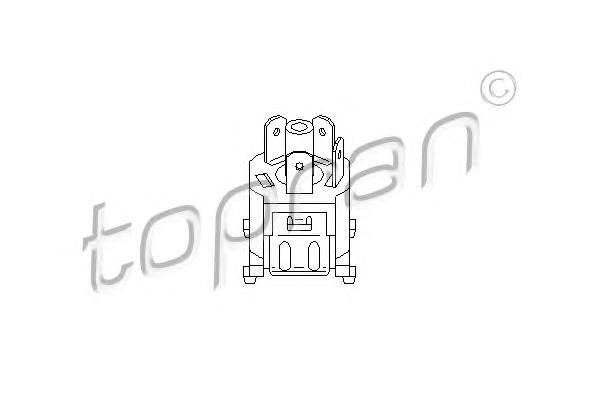 Перемикач вентилятора (ви-во TOPRAN) - фото 