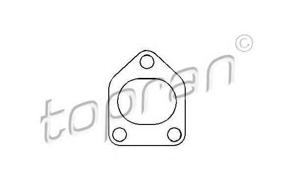 Прокладка турбіни (ви-во TOPRAN) 206 954 - фото 